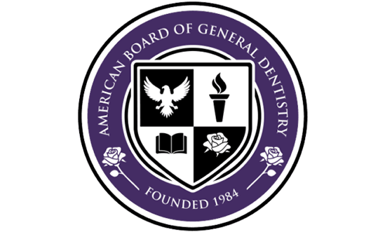 The ABGD emblem signifying advanced education and certification that ensure top-quality dental treatments - dentist marion ma